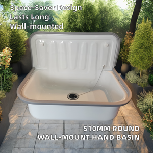 חם מכירת אמייל פלדה חדש כיורים xs505 עם פאנל בית מלבן בית פלדה כיור פלדה אמייל - Product Image 4