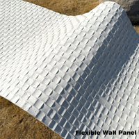Panneau mural flexible ultra-fin et léger sur mesure, pliable, pour recouvrir les murs existants sans démolition, pour hôtel, hôpital