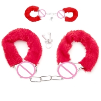 SM jouets sexuels en peluche menottes en métal bondage cosplay accessoires adulte jeu de sexe fournitures couple flirter jouets