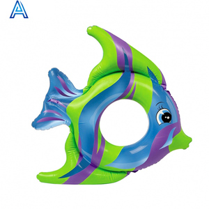 Impression personnalisée logo beau jouet anneau de bain gonflable <span class=keywords><strong>PVC</strong></span> de haute qualité <span class=keywords><strong>pas</strong></span> <span class=keywords><strong>cher</strong></span> flotteur d'eau de piscine <span class=keywords><strong>tube</strong></span> de bain - Product Image 1