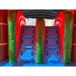 <span class=keywords><strong>Castillo</strong></span> Inflable Tropical con Tobogán Acuático Comercial para Niños, Alquiler para Fiestas - Product Image 5