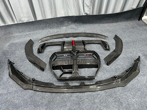 Kit Carrozzeria in Fibra di Carbonio Perfiply, Spoiler Anteriore, Minigonne Laterali, Diffusore Posteriore, Griglia, Spoiler Paraurti Stile MP per BMW G80 M3 G82 M4 2021- - Product Image 3