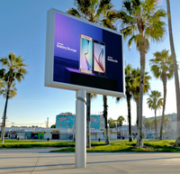 Panel de Pantalla LED para Publicidad HJY de Alta Definición a Todo Color, con Control Wifi, Pantalla LED para Exteriores P6 de 6500 cd/m²