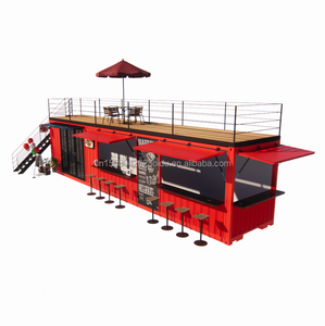 Contenedor Marítimo Remodelado de 40 pies con Ventana Abatible, Ventanas de Aleación de Aluminio, Color Personalizado, para Escuela, Sala de Estar, Cocina, Bar de Playa - Product Image 6