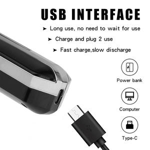 Cortadora de Pelo Inteligente con Pantalla LCD Digital, 7000-9000 rpm, Recargable por USB, Uso Profesional, Carcasa de Plástico Resistente - Product Image 4