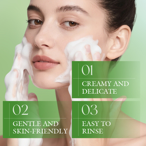 KORMESIC Marca Privada OEM al por Mayor, Mousse Limpiador Facial de Aloe Vera 150ml, Espuma Rica, Control de Grasa, Blanqueador - Product Image 5