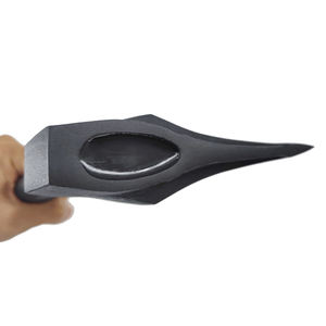 <span class=keywords><strong>Hacha</strong></span> para exteriores Multiusos A666 Tipo 2lb 1kg Agarre de goma <span class=keywords><strong>Mango</strong></span> verde de <span class=keywords><strong>fibra</strong></span> Ejes de división forjados sólidos - Product Image 3