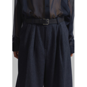 Pantalons plissés en <span class=keywords><strong>laine</strong></span> mélangée pour hommes, décontractés, de haute qualité, sur mesure, pantalons amples pour hommes, adaptés à l'automne <span class=keywords><strong>et</strong></span> à l'hiver - Product Image 6