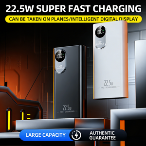 Baterías Externas al por Mayor con Logotipo Personalizado, PD 20W, Carga Rápida <span class=keywords><strong>de</strong></span> 22.5W, USB C, Cargador <span class=keywords><strong>de</strong></span> Teléfono Móvil, 20000 mAh - Product Image 6
