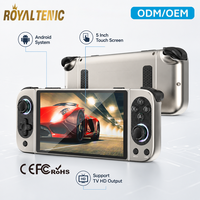 Console de jeu portable Android D50 Max 5 pouces avec WiFi, bataille en ligne, sortie TV HD, lecteur de jeux vidéo portable en métal, vente en gros OEM
