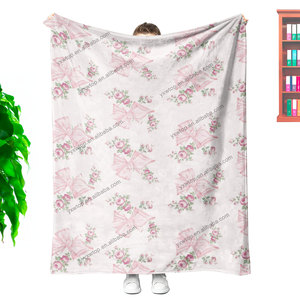 Manta suave y acogedora con flores, ropa de cama de plantas botánicas de felpa, manta decorativa con flores silvestres, manta Floral, regalos para niños y hombres - Product Image 2