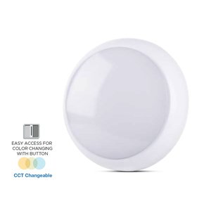 Lampada LED CCT 15W IP65 320mm per Esterni, da Soffitto o Parete, 3 in 1 Caldo Neutro Freddo SKU-20016 - Product Image 2
