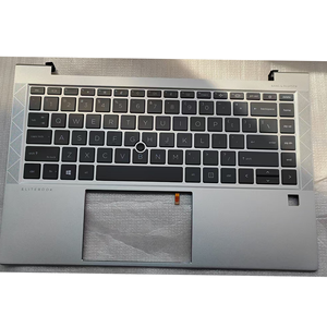 M07090 001 แผ่นรองฝ่ามือสำหรับแล็ปท็อปแบบใหม่ พร้อมคีย์บอร์ดเรืองแสงแบบ US สำหรับเปลี่ยน HP EliteBook 840 G7 840 G8 845 G7 - Product Image 2