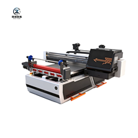 Printer UV Flatbed Baru 6090 3 Head XP600 CMYKW+V Area Cetak 60x90cm Full-Automatic LED UV Curing untuk Kayu Logam Akrilik Ponsel