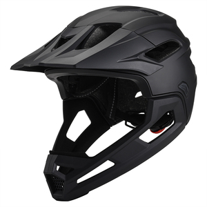 Casque intégral <span class=keywords><strong>ABUS</strong></span> YouDrop FF pour enfants et adolescents - Réglable - Pour débutants en VTT - Avec mentonnière amovible - Product Image 1