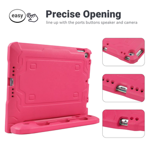เคสแท็บเล็ต HGD สำหรับ Samsung Tab A8 2021 รุ่น Defender Secure Grip พร้อมกรอบกันน้ำ ที่วางพับได้ สายสะพายไหล่ สำหรับเด็ก - Product Image 3