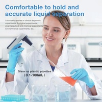 Remplisseur de pipette automatique de grande capacité 0.1-100ml transfert de liquide de micropipette électrique vente en gros