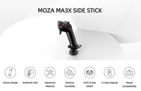 MOZA MA3X Side Stick - Design classique amélioré par des matériaux modernes et des techniques de finition avancées, fabriqué en Chine continentale