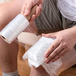 Película Elástica con Asa, Envoltura Segura para Tatuajes y Compresas de Hielo, Película Retráctil Autoadhesiva para Entrenamiento Deportivo, Fijación de Hielo en Deportes - Product Image 3