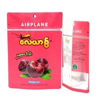 Étanche à l'humidité et scellant pour les sachets de noix autoportants Emballage alimentaire Sachet debout avec fermeture éclair avec logo