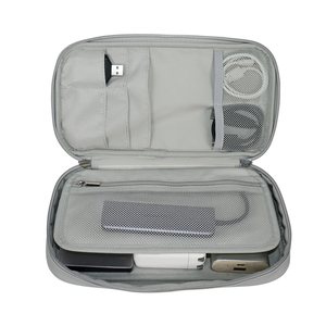 Sac de rangement USB Senda avec fermeture éclair, pour câbles et clés USB, fabriqué au Vietnam, en PU, motif personnages, accessoires électroniques portables de voyage - Product Image 4