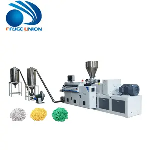 PVC UPVC CPVC air cooling hot cutter plastic pelletizing machine for cable pipe fittings etc