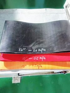 Tuyau plat <span class=keywords><strong>en</strong></span> TPU de grande taille 12 "16" avec raccord SS équivalent Victaulic tuyau de vidange tuyau de filetage tuyau - Product Image 3