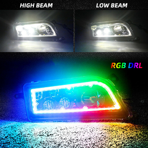 2014-2016 2015 ATV UTV гало кольцо красный зелёный синий гонящиеся фары 30 Вт дальний ближний свет RZR XP 1000 900 XP турбо RZR фара для <span class=keywords><strong>Polaris</strong></span> - Product Image 3