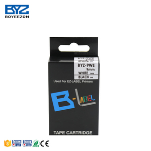 <span class=keywords><strong>Cinta</strong></span> <span class=keywords><strong>de</strong></span> Etiquetas Negra sobre Blanca Boyeezon BYZ-9WE <span class=keywords><strong>de</strong></span> 9 mm x 8 m, Compatible con la Impresora XR-9WE, <span class=keywords><strong>para</strong></span> Impresora <span class=keywords><strong>de</strong></span> Etiquetas EZ - Product Image 3