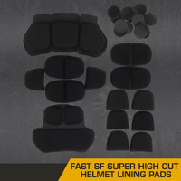 Sécurité Protection douce confortable moto coton intérieur tactique rapide casque rembourrage