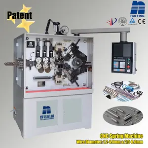 Máquina de resorte CNC de alta eficiencia y máquina dobladora de alambre CNC 3D Máquina dobladora de acero dobladora de alambre de 2-6mm