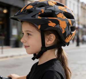 <span class=keywords><strong>Casque</strong></span> VTT Camo pour bébé avec visière, doublure en <span class=keywords><strong>mousse</strong></span> souple, léger, pour premiers vélos, réglable, multisports, cyclisme, skate - Product Image 5