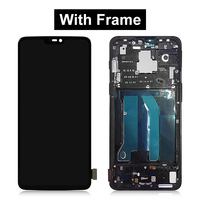 Original nouveau pour Oneplus 6 AMOLED LCD écran écran tactile numériseur cadre pour One Plus 6 LCD pièces de réparation