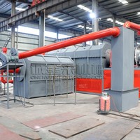 Four de carbonisation professionnel continu en acier inoxydable pour dispositif de conversion de biomasse verte