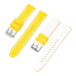 Jaune + blanc, avec oreille de commutation