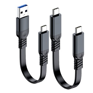 สายดาต้า Pengqiao USB 3.2 เป็น Type C รองรับการชาร์จเร็ว 10Gbps 60W PD สีดำ ความยาว 0.2ม. 0.5ม. 1ม. 1.5ม. 2ม. 3ม. - Product Image 4
