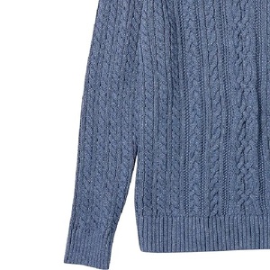 Jersey ajustado de manga larga con cuello en V para mujer del fabricante de Bangladesh, suéter de color sólido, vestido coreano informal lavable - Product Image 6