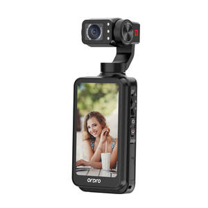 Caméra de sport PTZ cardan 3 axes 5K 3.5 "caméra de poche de suivi du visage IR Vision nocturne <span class=keywords><strong>4K</strong></span> Vlog caméra pour enregistrement extérieur - Product Image 4