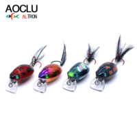 Beetle Insect Leurre Mini Naufrage Crankbait 25mm 30mm 70mm Plongée 0.5m Hochet Pêche Minnow Manivelle Appât Basse Leurre