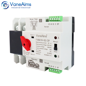 Interruptor de <span class=keywords><strong>transfer</strong></span>ência de potência, vaneaims 2p63a 100a manualmente ou automaticamente operar o interruptor de alimentação - Product Image 5