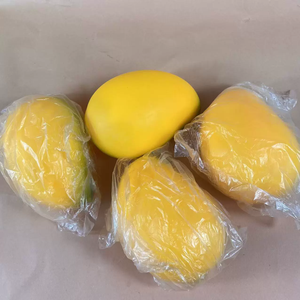 Jouet anti-stress en forme de grande mangue, très populaire, réaliste, avec logo personnalisé, en PU - Product Image 2