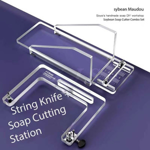 Ensemble complet d'outils <span class=keywords><strong>pour</strong></span> la fabrication de savon - Coupe-savon, couteau à fil et lame ondulée <span class=keywords><strong>pour</strong></span> la découpe de savon fait <span class=keywords><strong>maison</strong></span> - Product Image 6