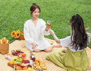 Precio barato Camping plegable Picnic Mat no tejido cojín a prueba de humedad al aire libre manta impermeable - Product Image 4