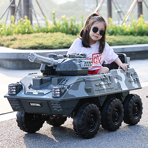 Voiture électrique pour enfants, char à six roues pour garçons, char blindé pour bébés, char blindé pour adultes, <span class=keywords><strong>jouet</strong></span> télécommandé pour enfants - Product Image 3