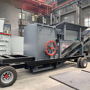 Wuxing Wheel Type Box Crusher Machinery Motor Gear Bearing 22*2W 380V 1 Year Warranty Durable Easy Operate Aerated Bricks <strong>Sand</strong> - Product Image 1