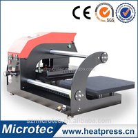 Presse à sublimation pneumatique double plaque chauffante Microtec Mini, fabriquée en Chine