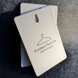 Tarjeta de presentación personalizada con patrón en relieve de tamaño personalizado de fábrica, tarjeta de agradecimiento, tarjeta de precio para ropa, cartulina - Product Image 1