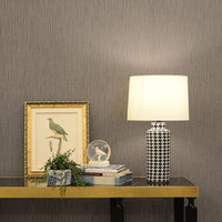 Lampe de table électrique en céramique moderne de luxe avec abat-jour en forme de tambour pour la décoration de la maison et des hôtels