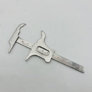 Pinza dentaria <span class=keywords><strong>Vernier</strong></span> in acciaio inossidabile per strumento di misura della scala digitale 10cm di lunghezza - Product Image 3