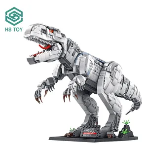 HS Toy 1988 PCS Großer Tyranno saurus Rex Modell Jurassic Dinosaur Bausteine mit allen wichtigen Marken kompatibel